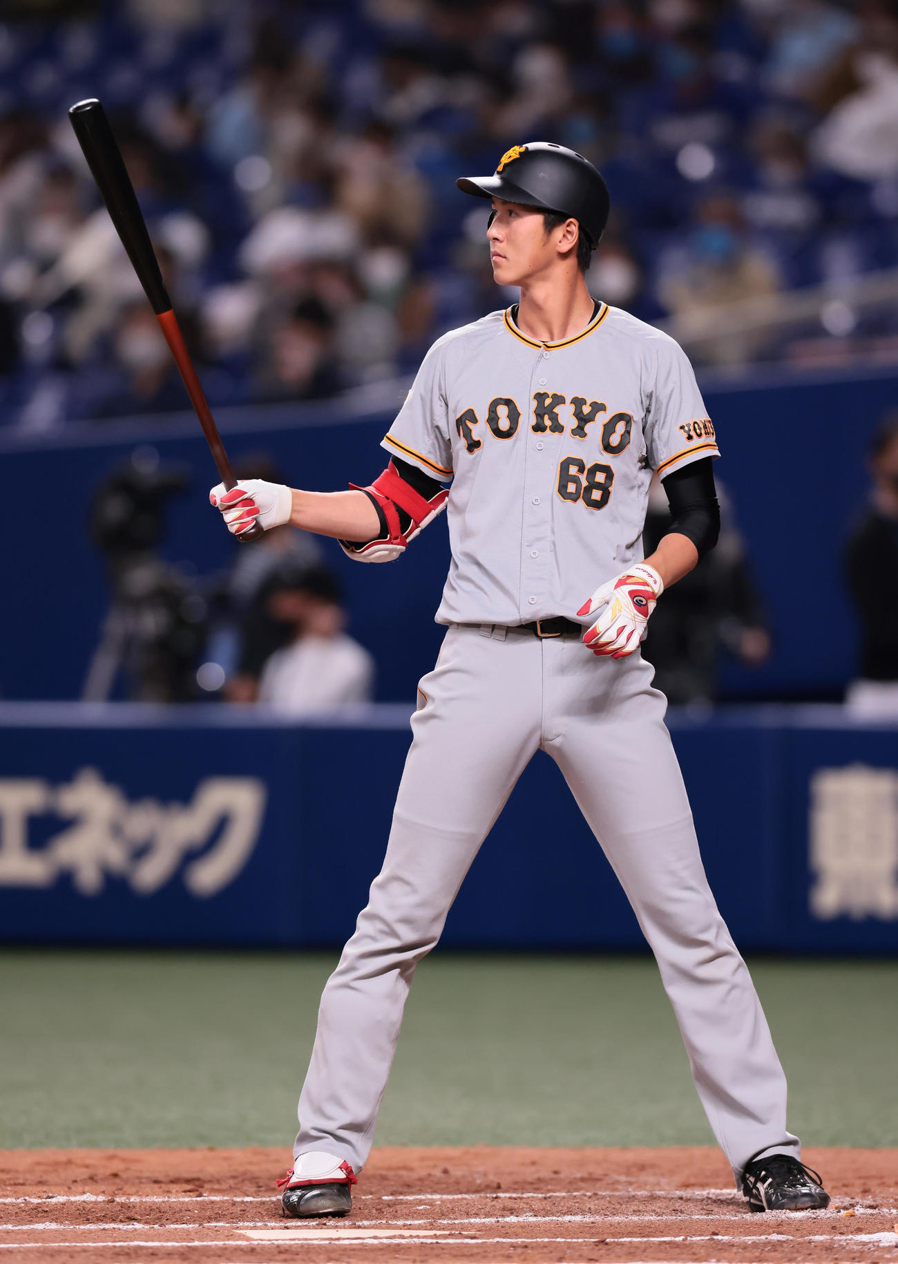巨人秋広優人（2021年3月17日撮影）