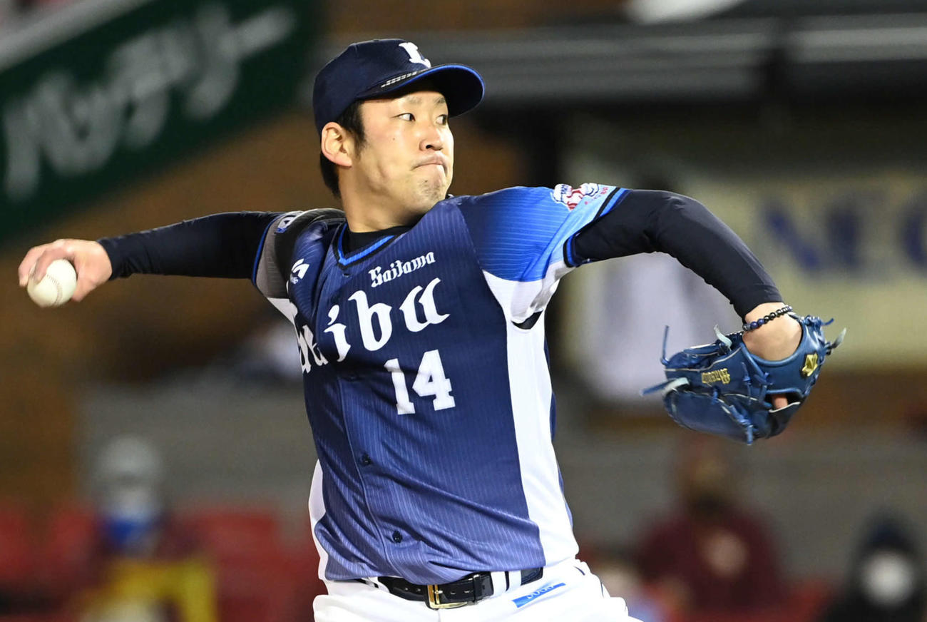 西武増田達至（2021年4月）