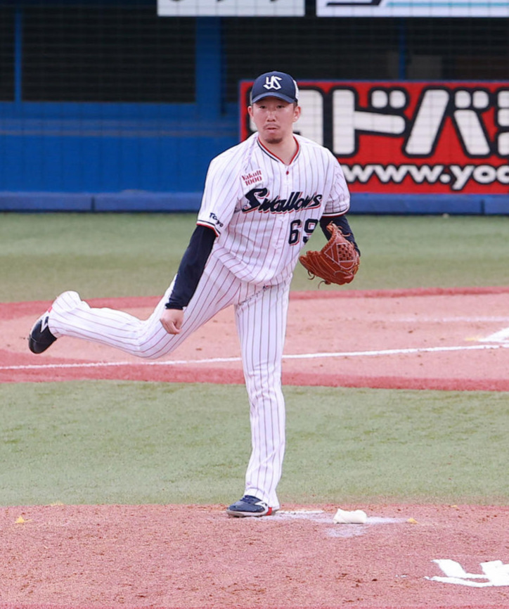 ヤクルト今野龍太（2021年5月5日撮影）