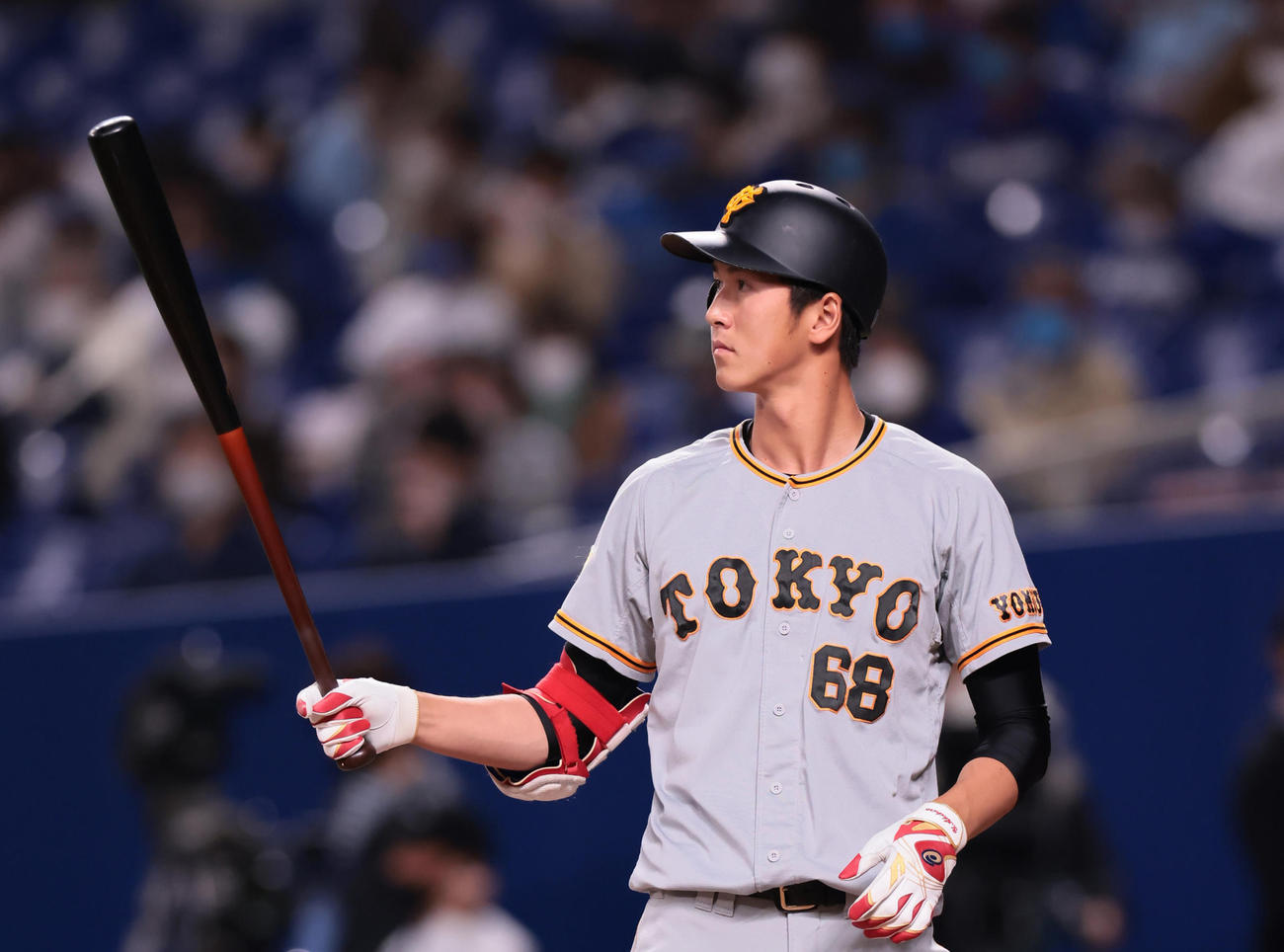 巨人秋広優人（2021年3月17日撮影）