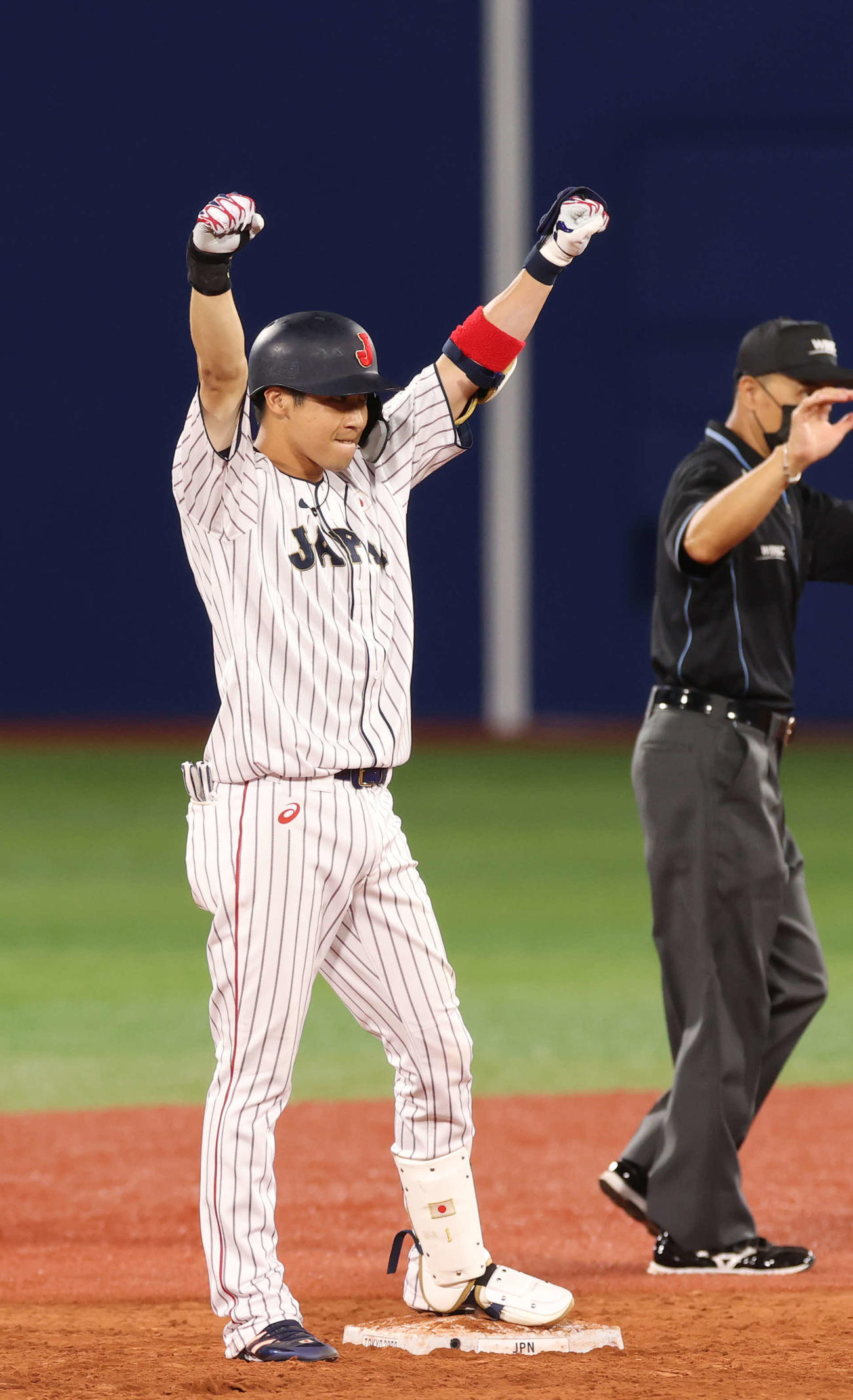 日本の山田哲人（2021年8月4日撮影）