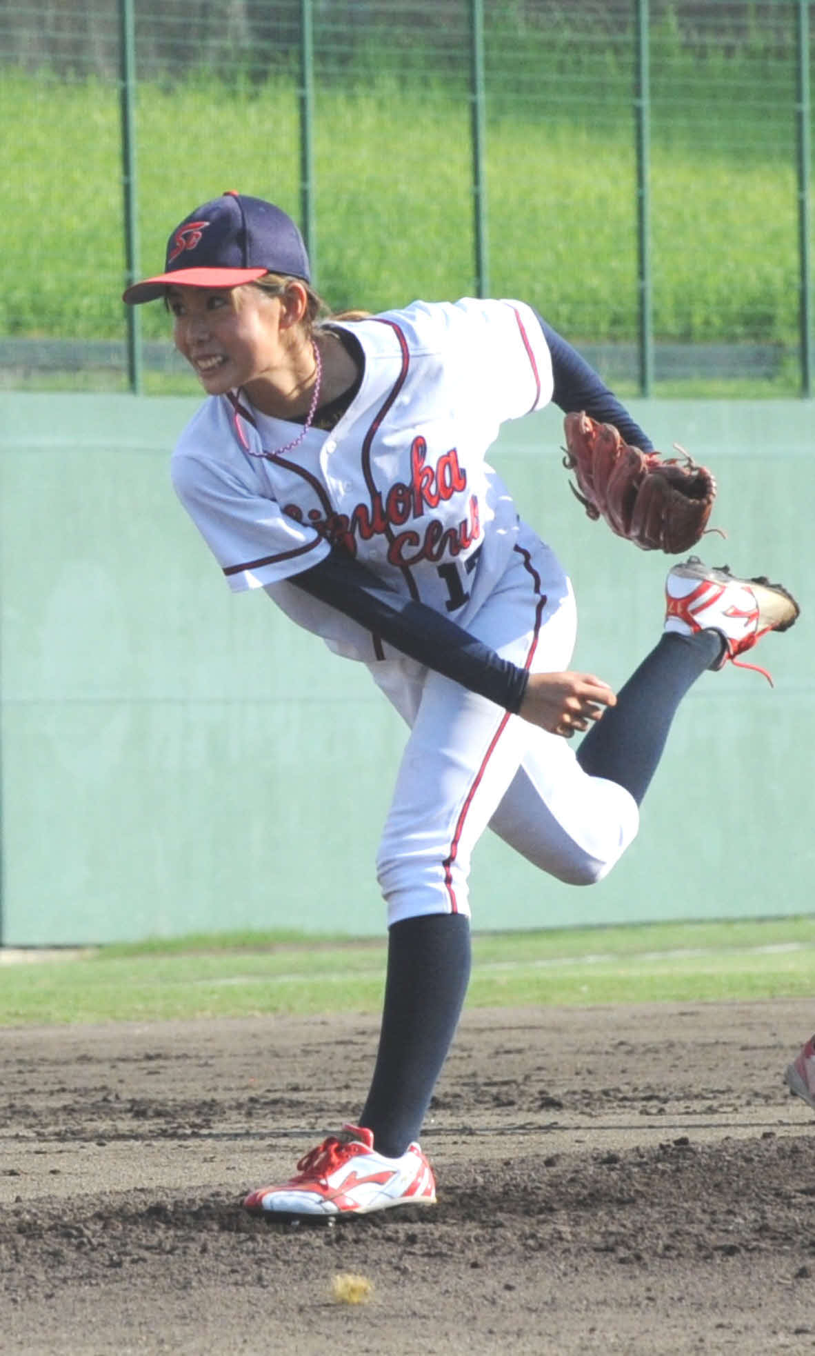 2番手を任された静岡硬式野球倶楽部の新村投手