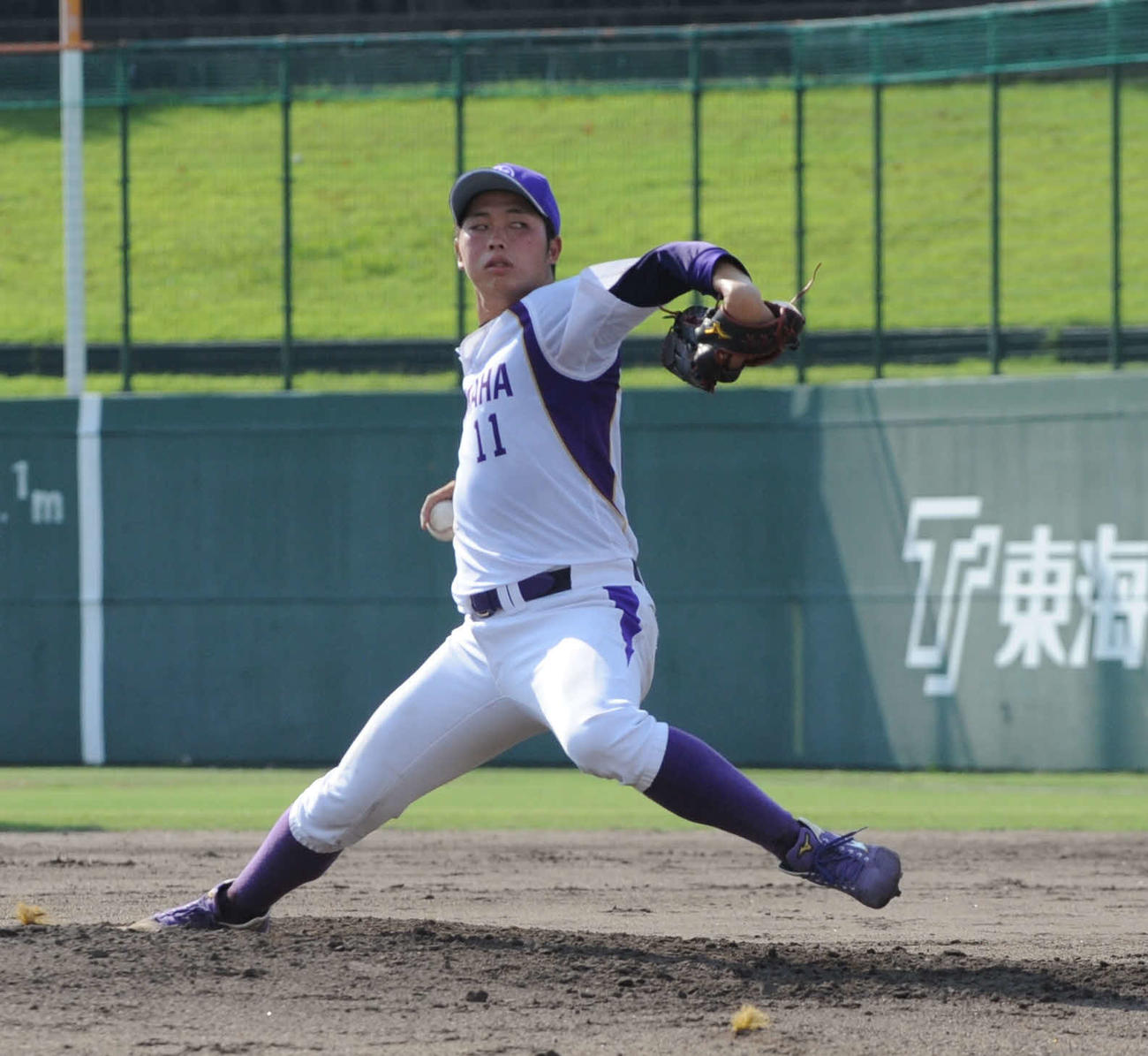 先発したヤマハのエース清水