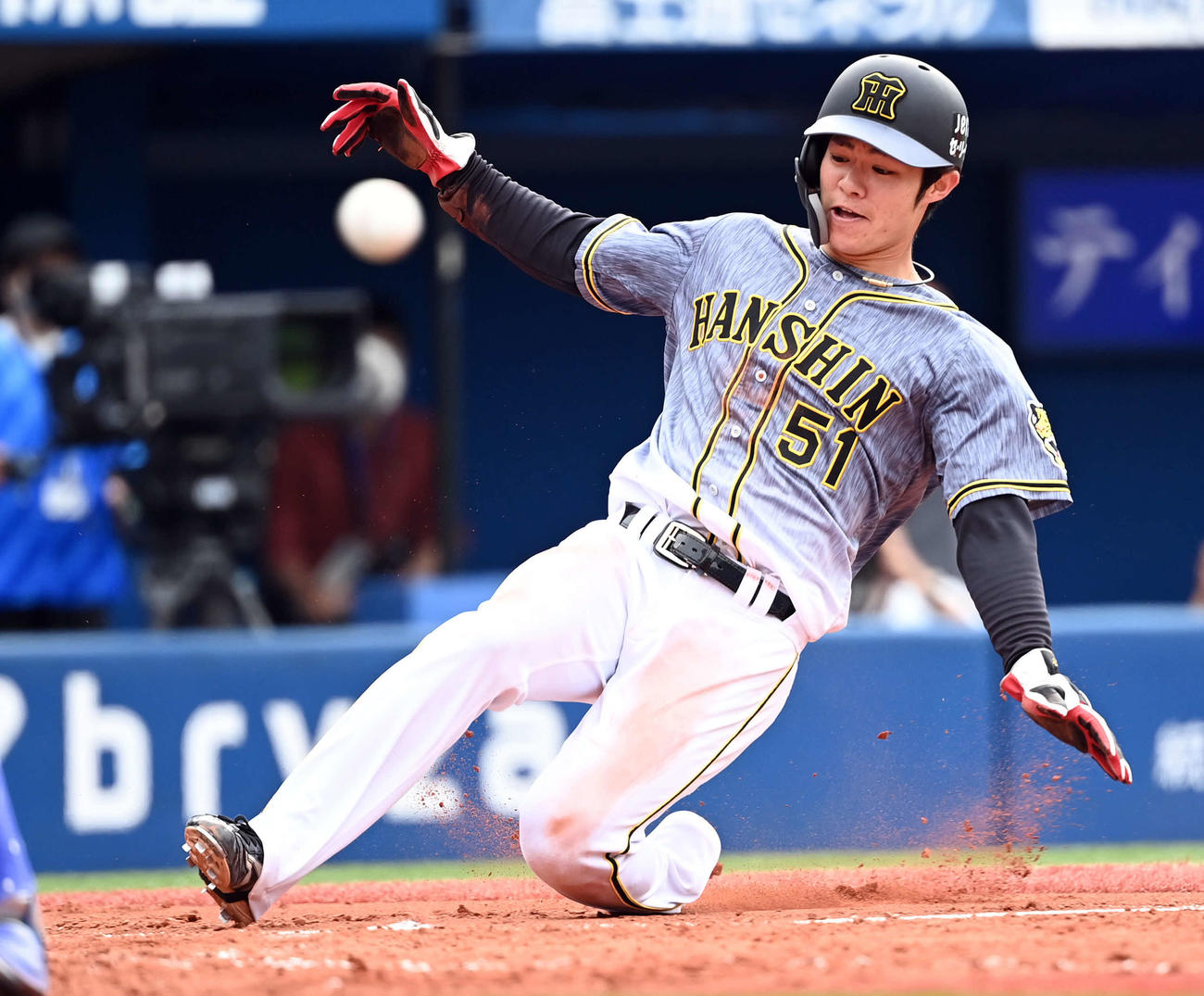 阪神中野拓夢（2021年5月8日撮影）