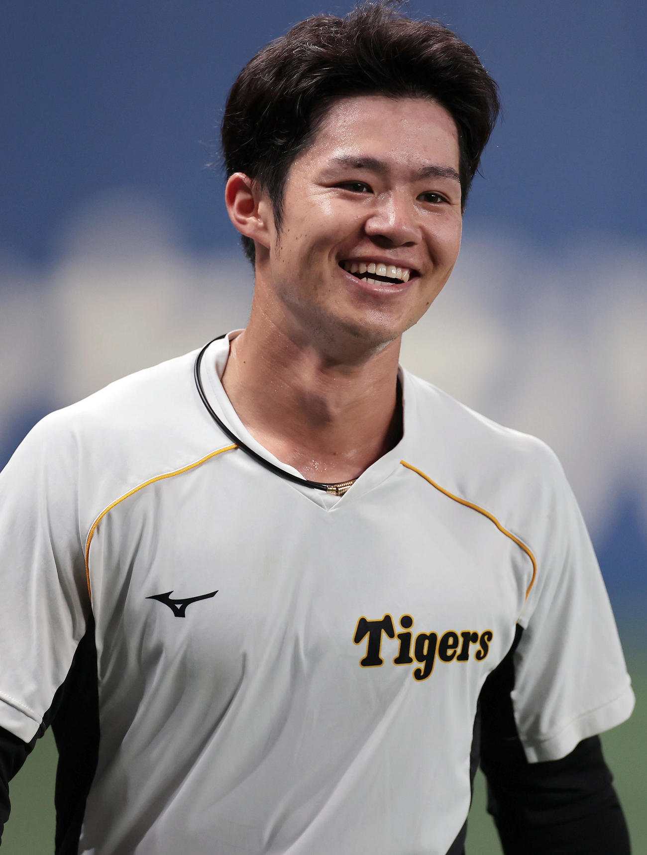 阪神中野拓夢（2021年6月22日撮影）