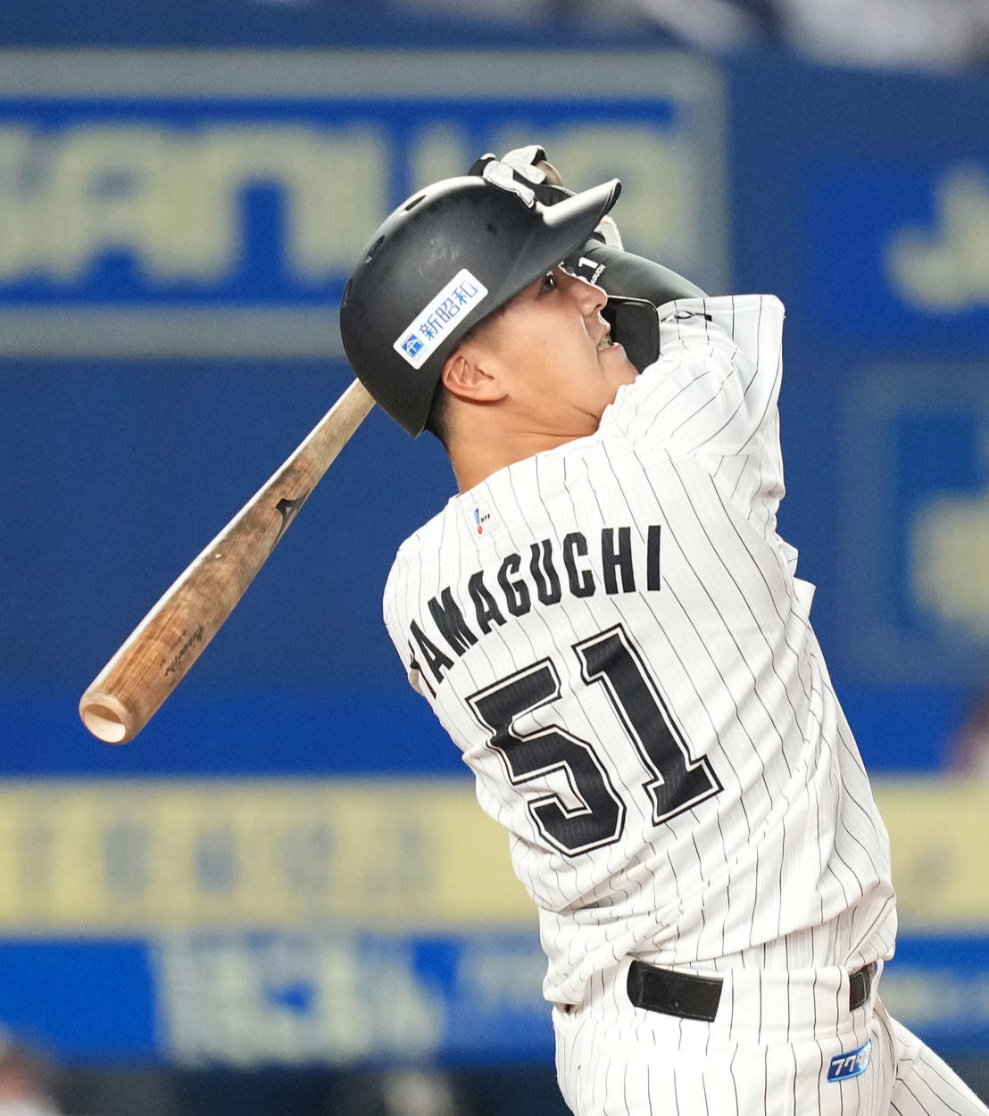 1軍切符を勝ち取ったロッテ山口＝2021年4月