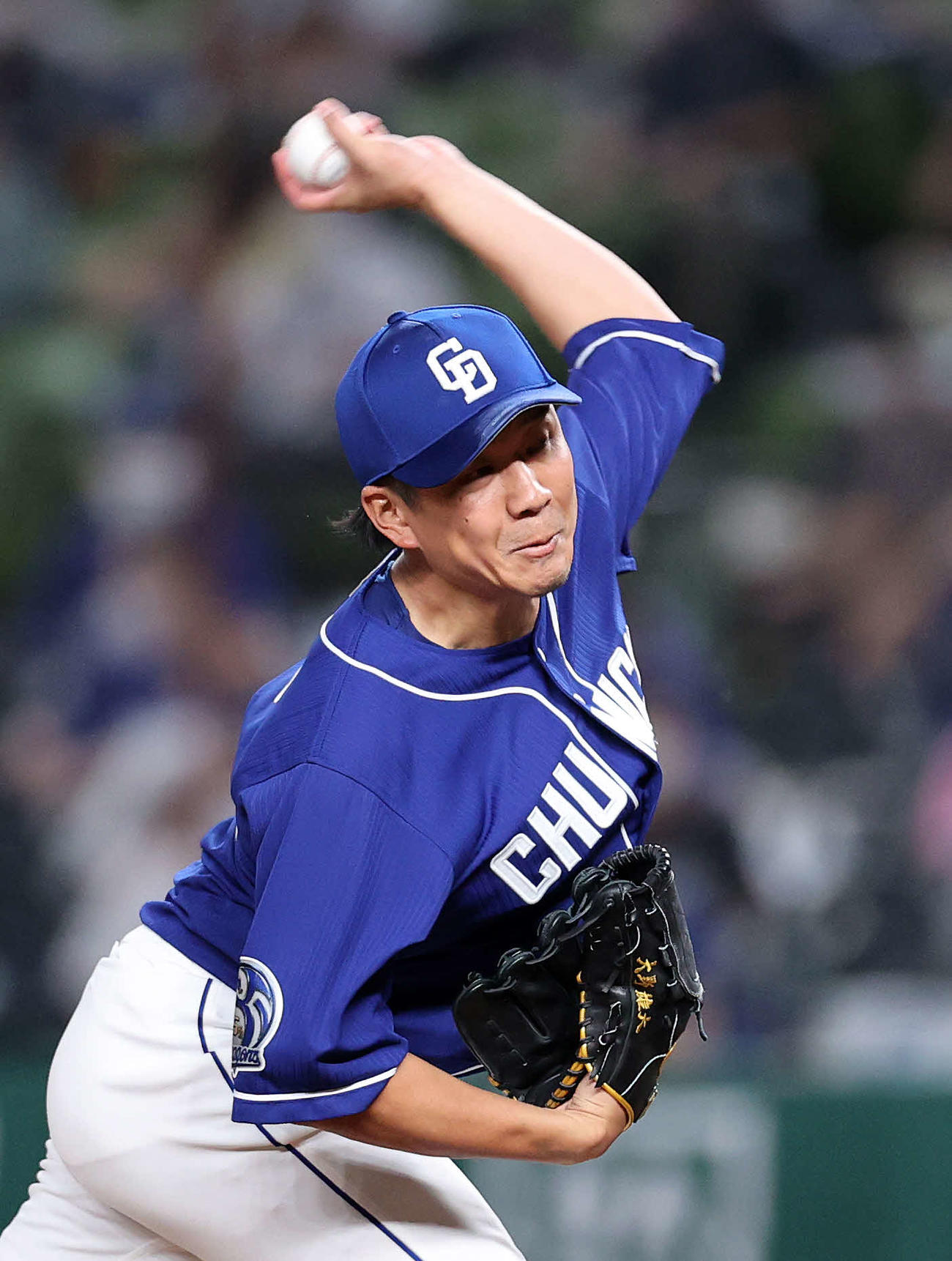 中日大野雄大（2021年6月11日撮影）