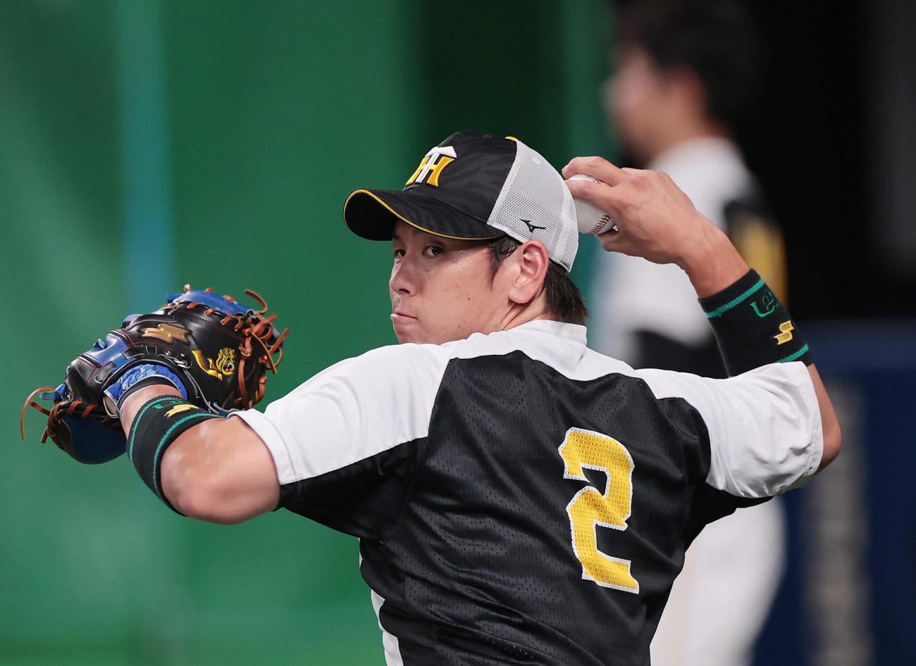 阪神梅野隆太郎（2021年6月22日撮影）