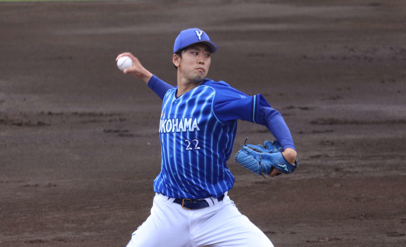 DeNA入江大生（2021年5月3日撮影）