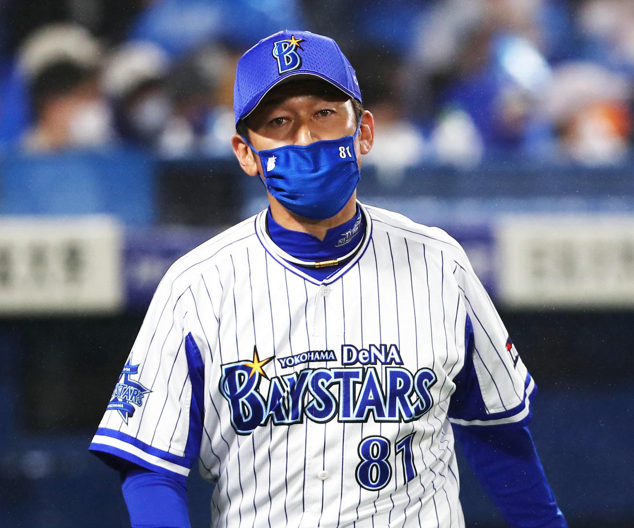DeNA三浦監督（2021年7月4日撮影）