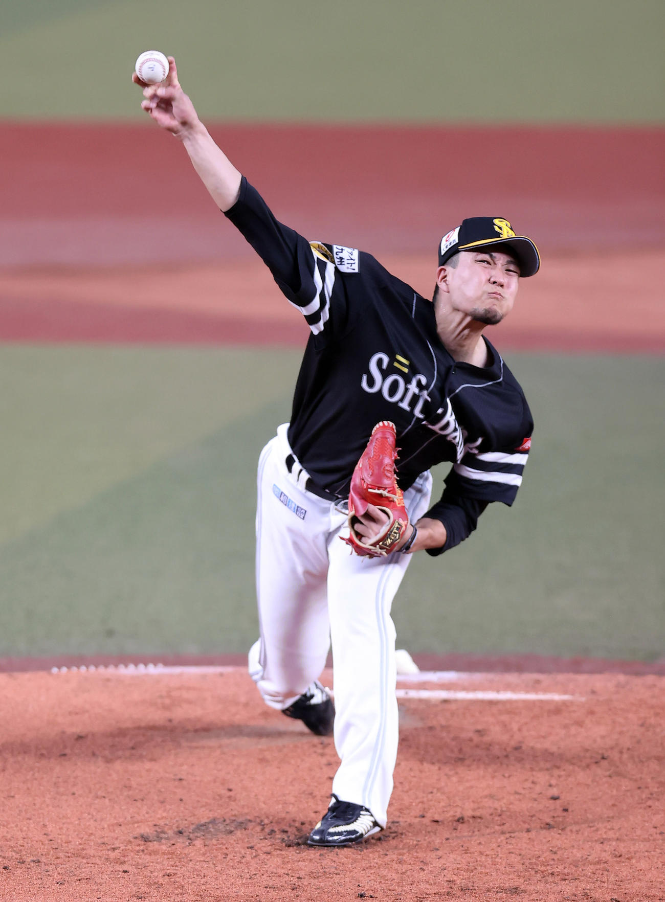 ソフトバンク千賀（7月6日撮影）