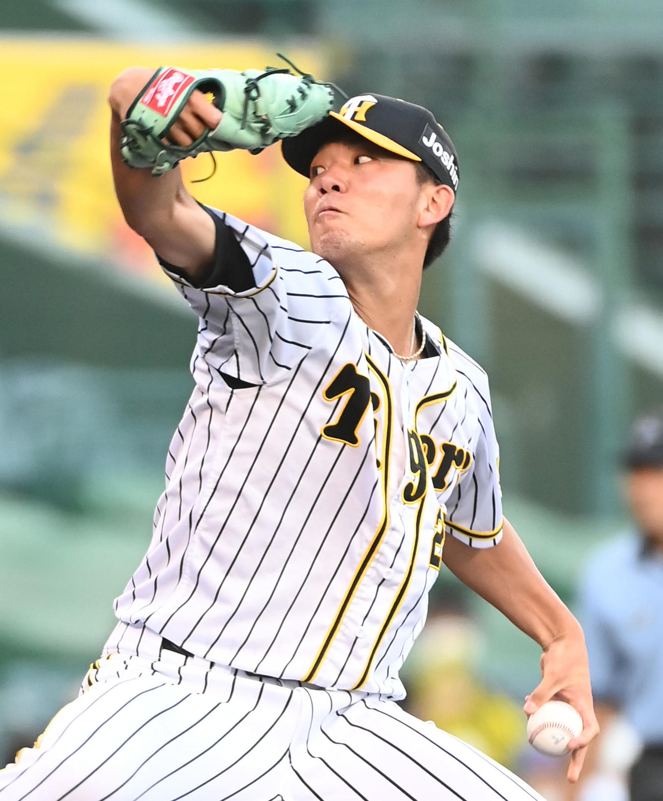 阪神伊藤将司（2021年7月28日撮影）