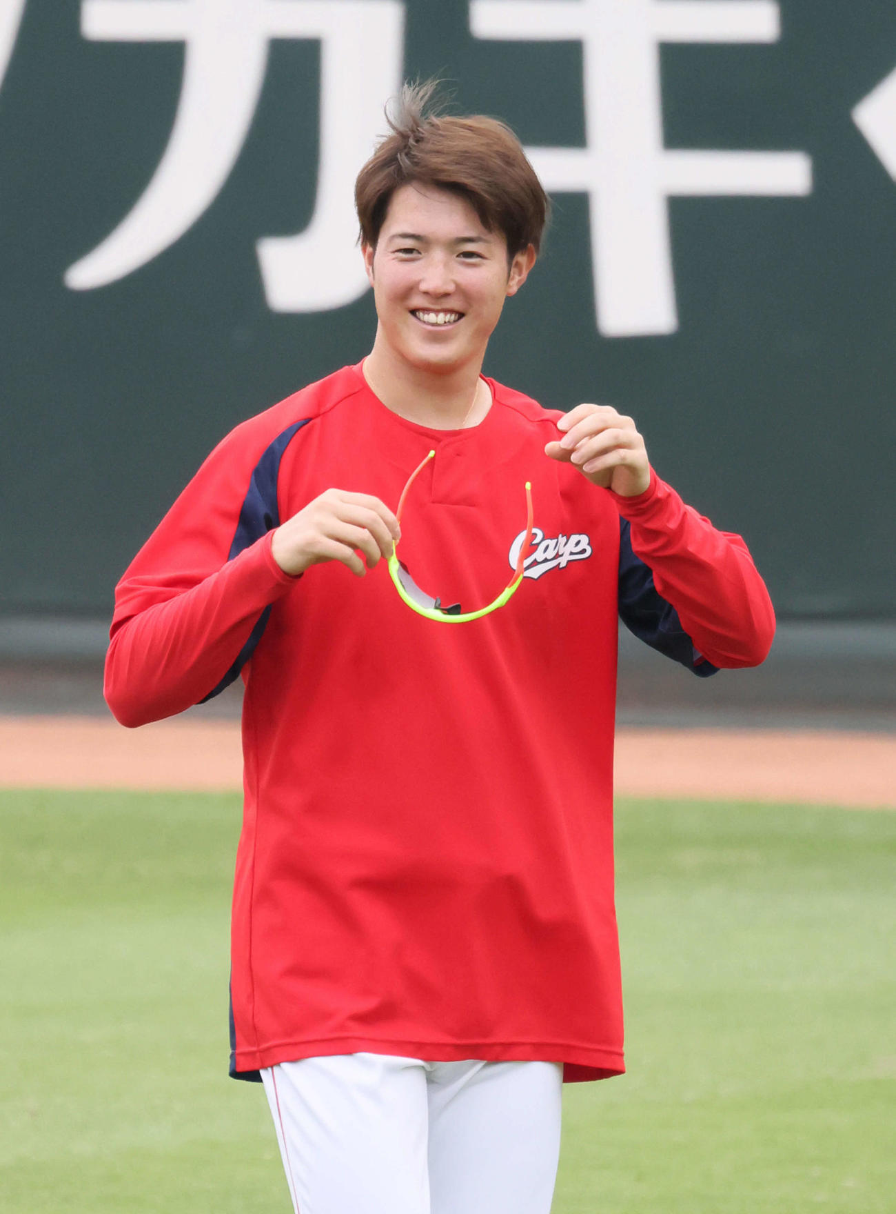 広島森下暢仁（21年6月撮影）