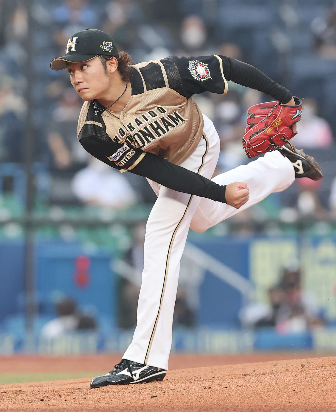 日本ハム伊藤大海（2021年7月9日撮影）