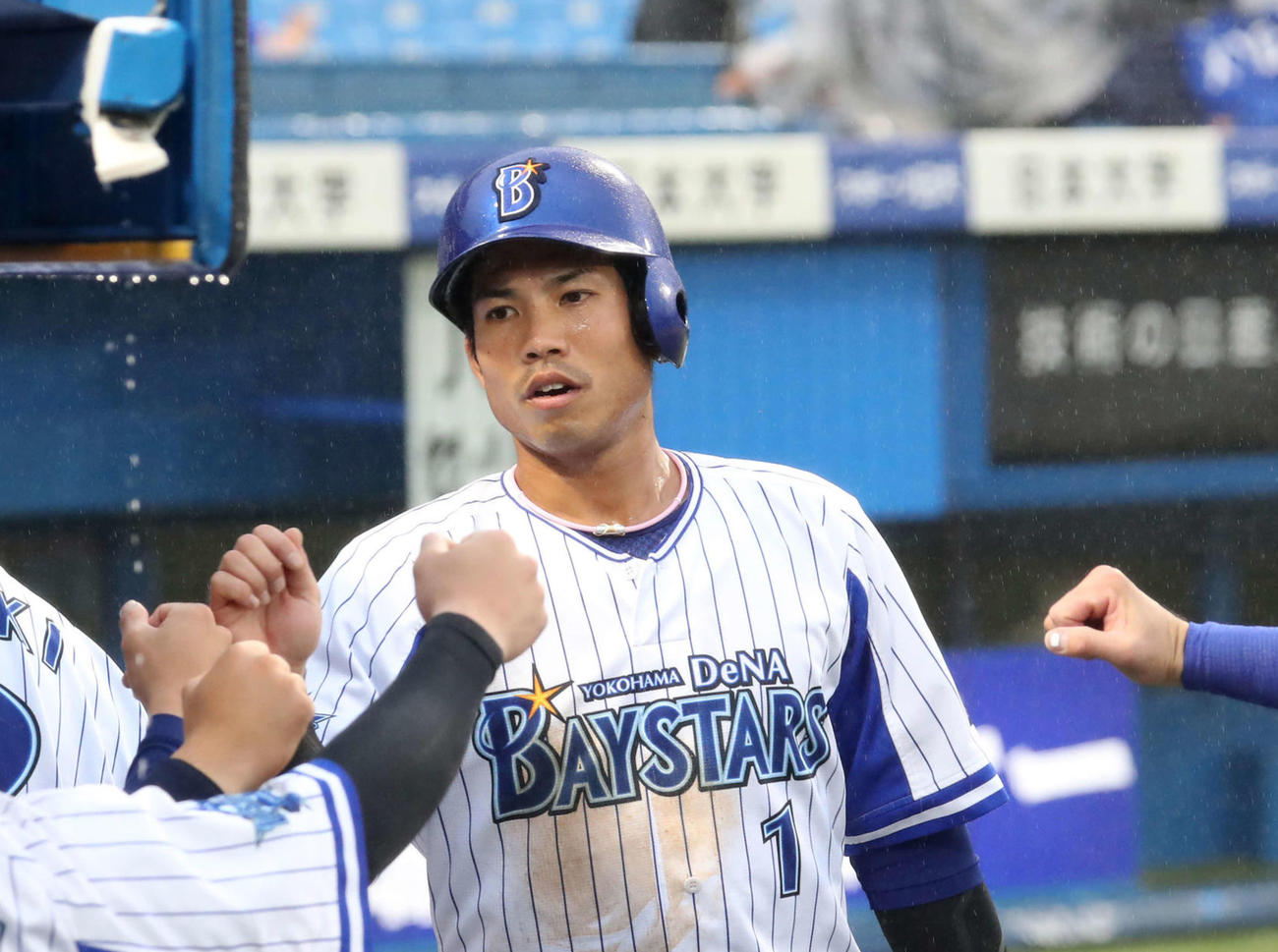 DeNA桑原将志（2021年6月30日撮影）
