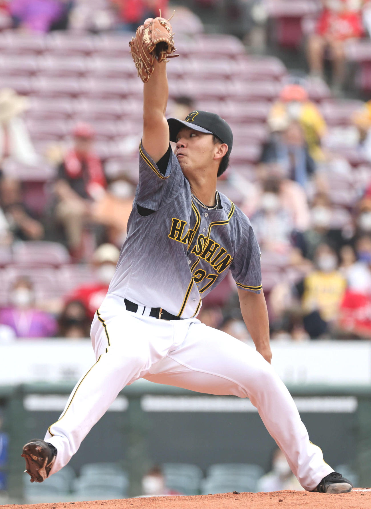 阪神伊藤将司（2021年7月3日撮影）