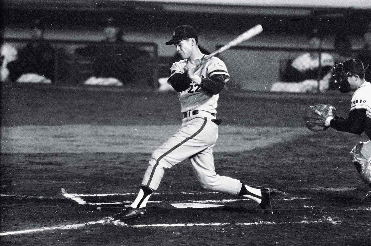 1969年　阪神ルーキー時代の田淵幸一