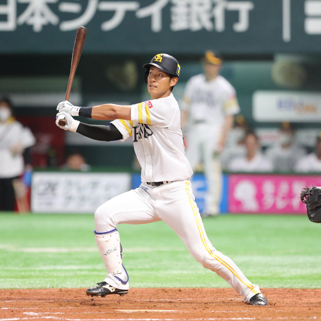 ソフトバンク上林誠知（2021年5月5日撮影）