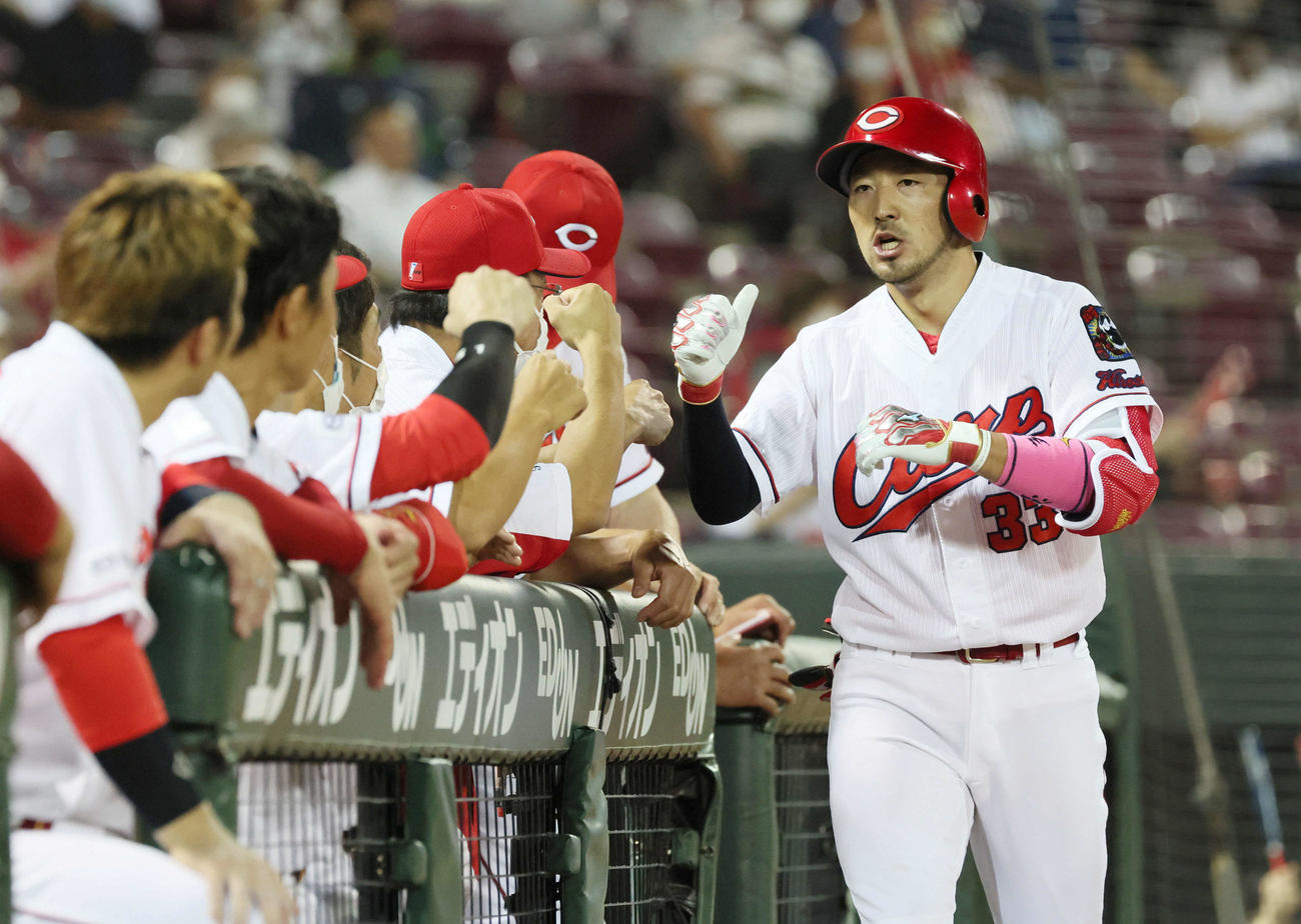 広島集中攻撃で４点差逆転勝利 菊池の１発で試合が動いた 佐々岡監督 プロ野球 日刊スポーツ