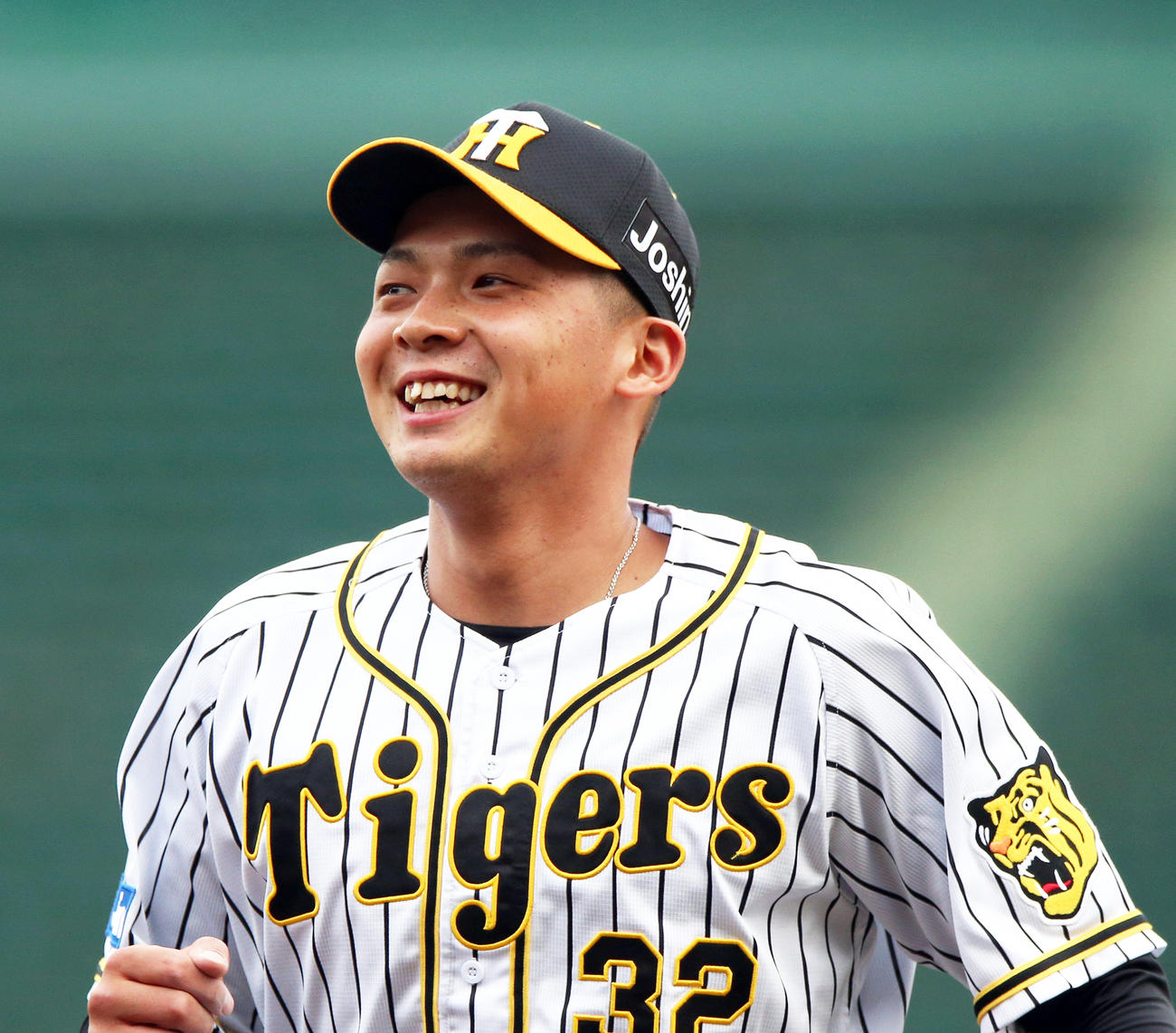 阪神井上広大（2021年6月11日撮影）