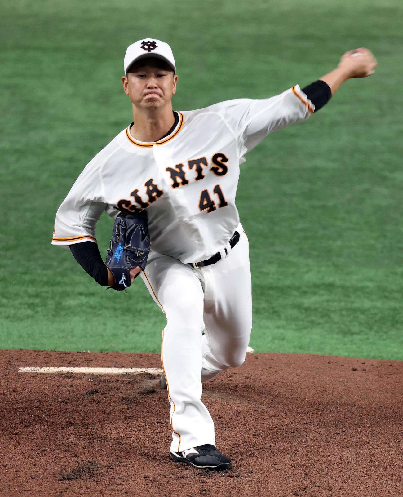 巨人中川皓太（2021年8月12日撮影）