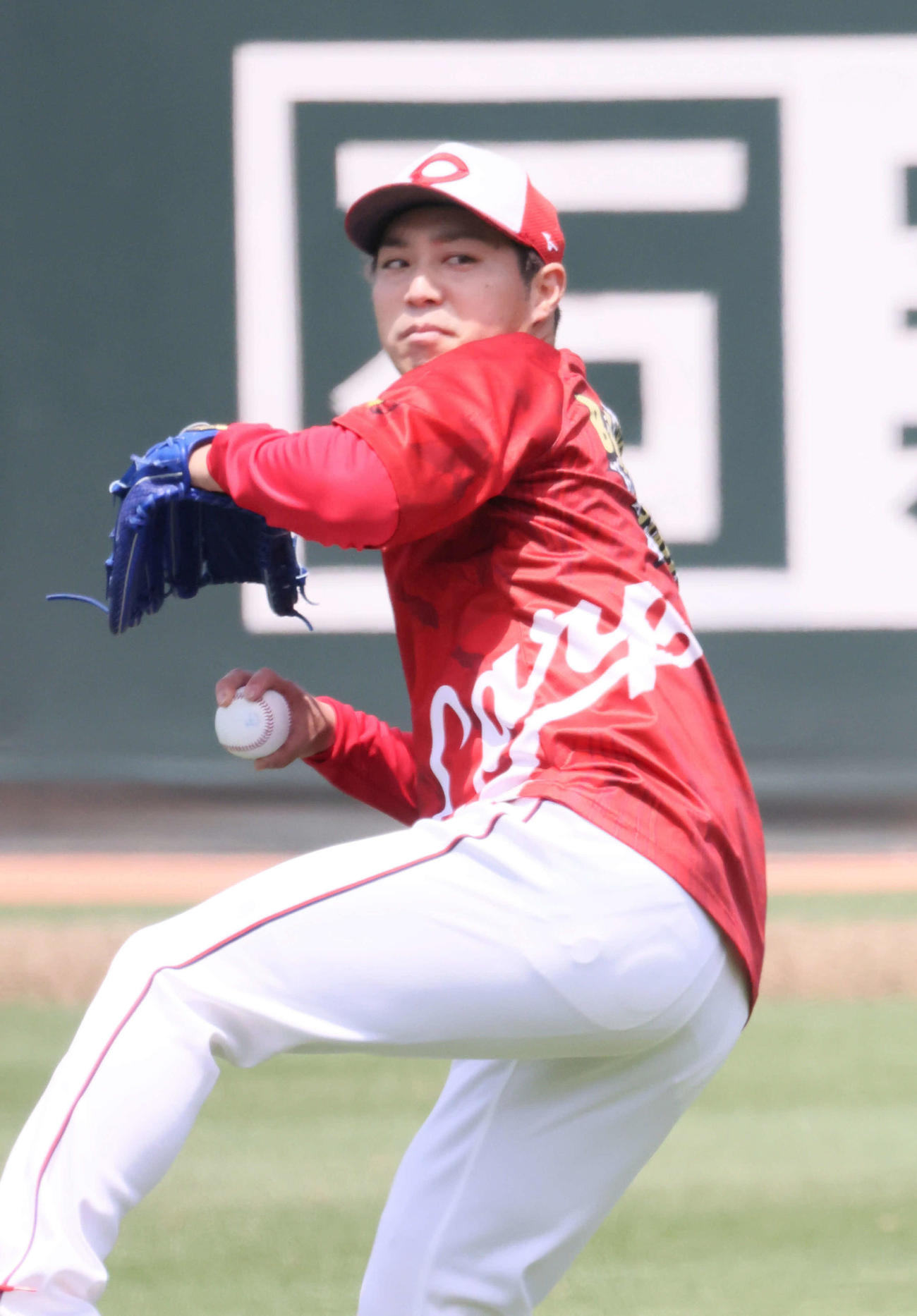 広島野村祐輔（2021年6月7日撮影）