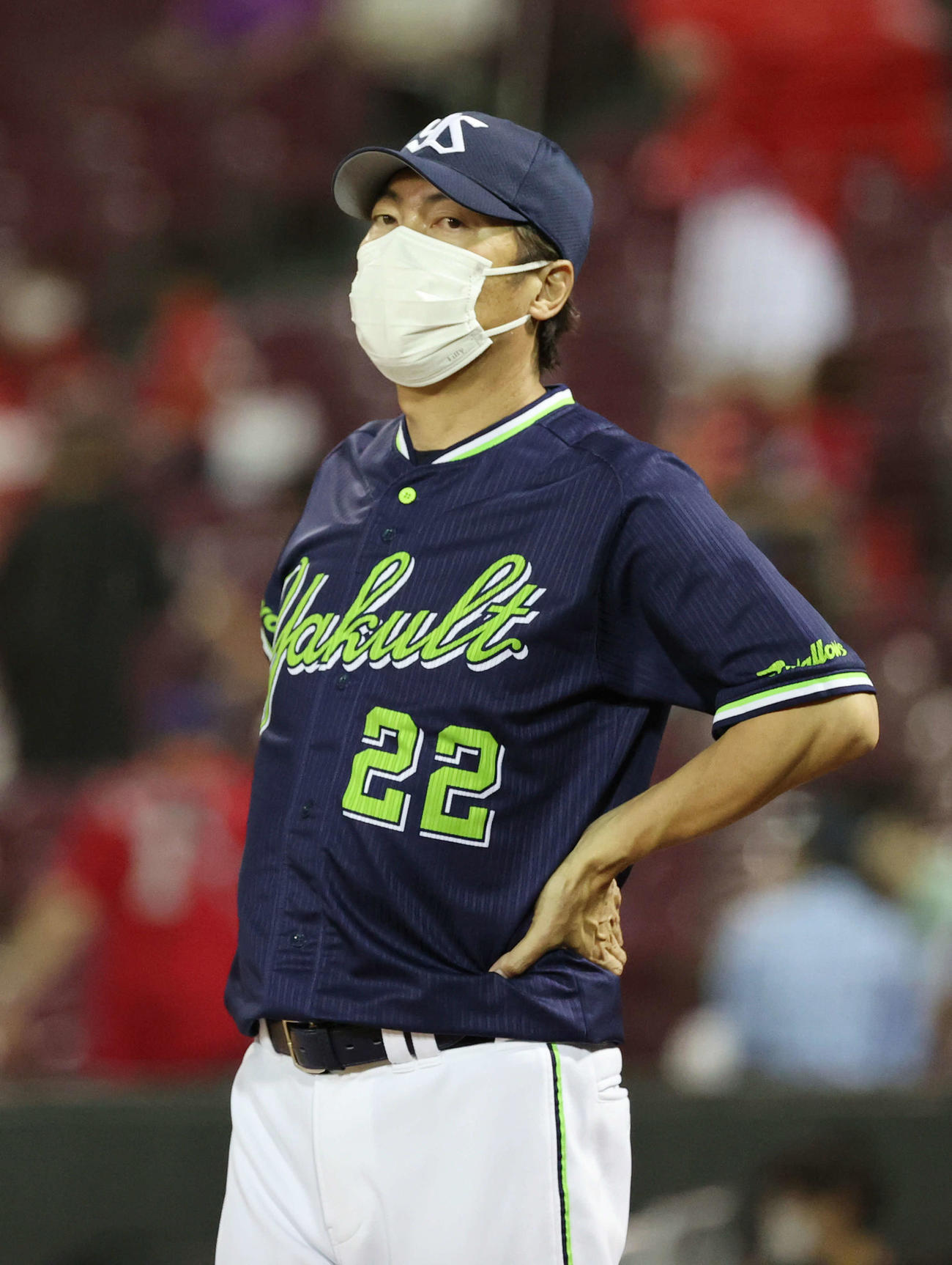 ヤクルト高津臣吾監督（2021年8月21日撮影）