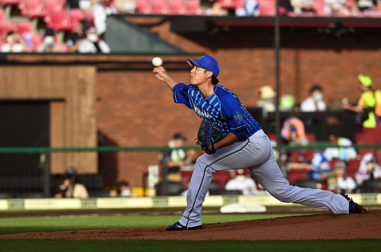 DeNA宮国（2021年8月1日撮影）