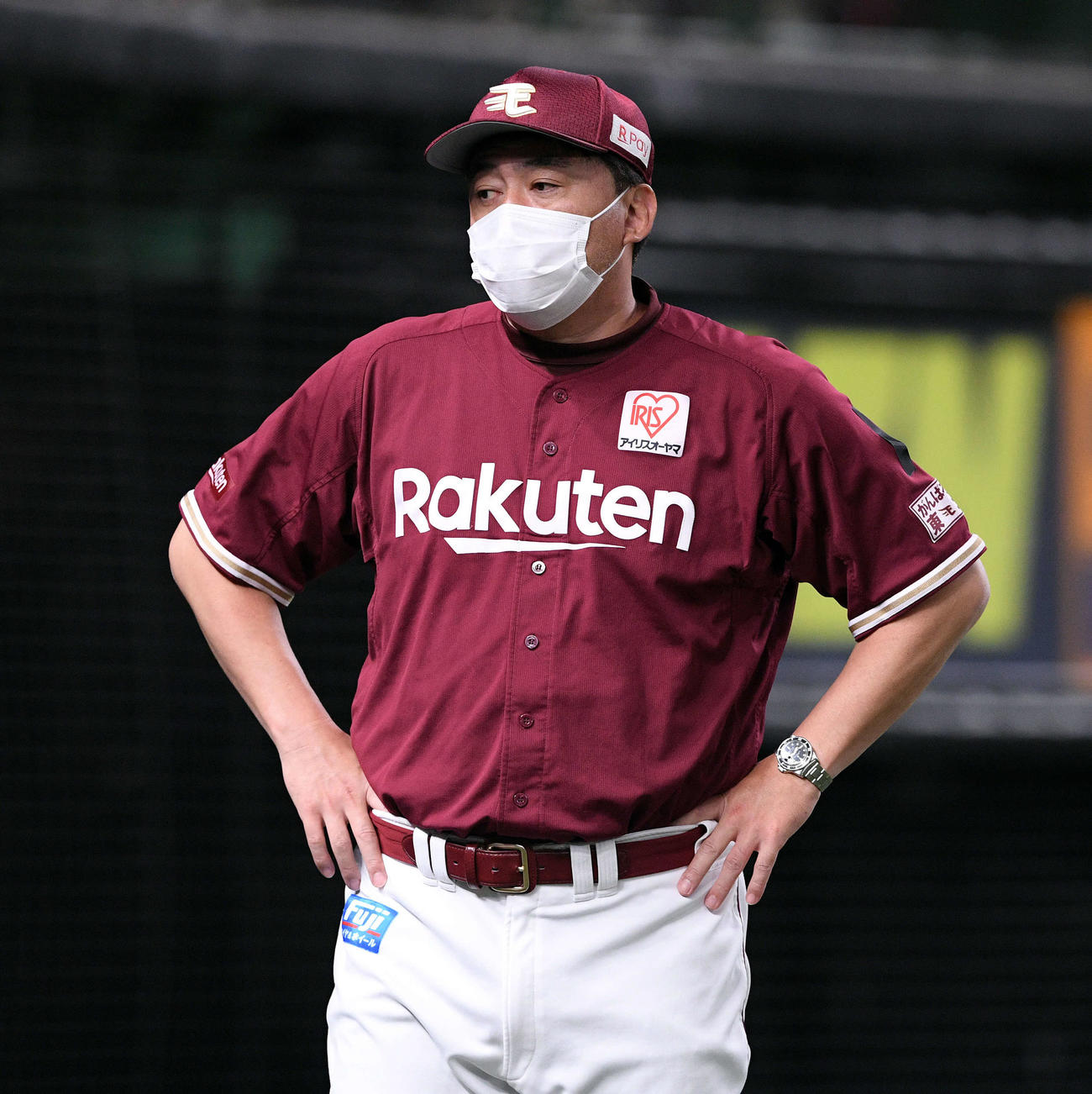 楽天石井GM兼監督（2021年8月14日撮影）