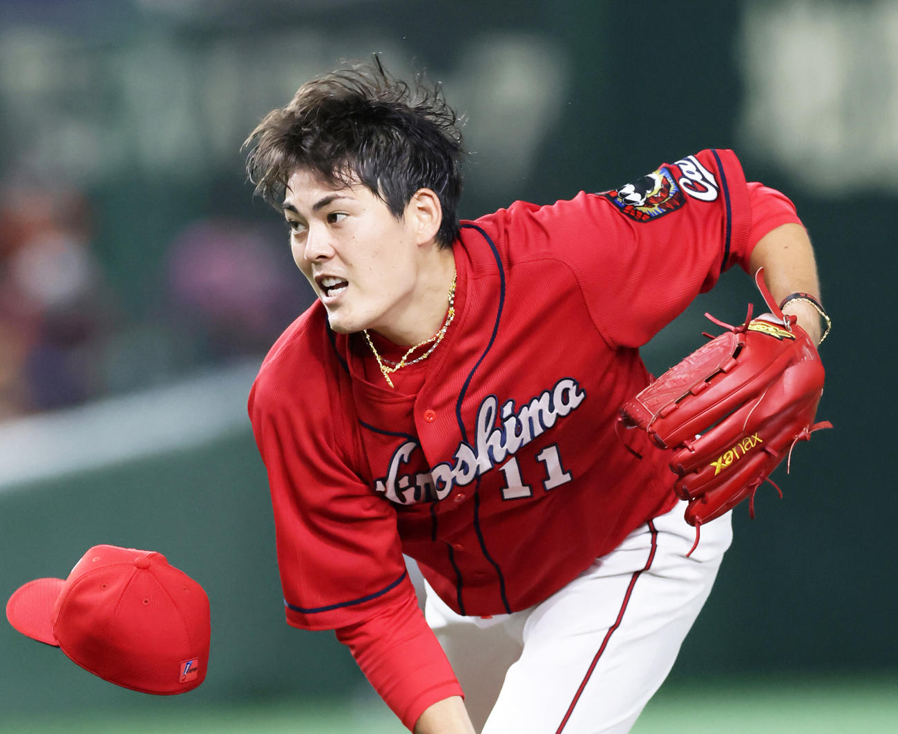 広島九里亜蓮（2021年6月30日撮影）