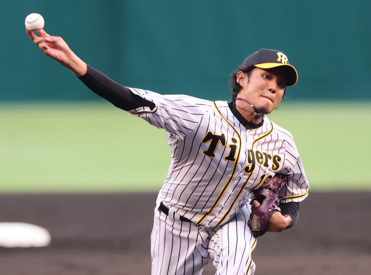 藤浪晋太郎（2021年7月27日撮影）