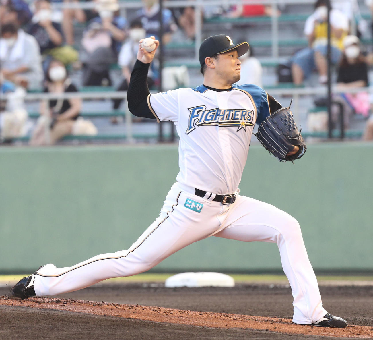 日本ハム池田隆英（2021年7月4日撮影）