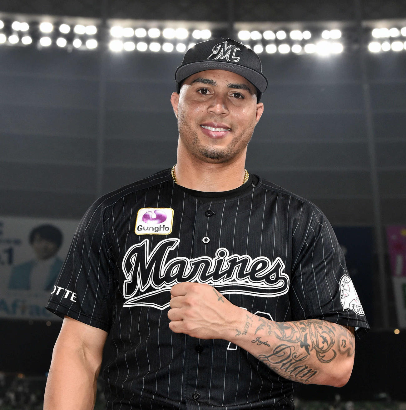 ロッテのマーティン（2021年7月撮影）