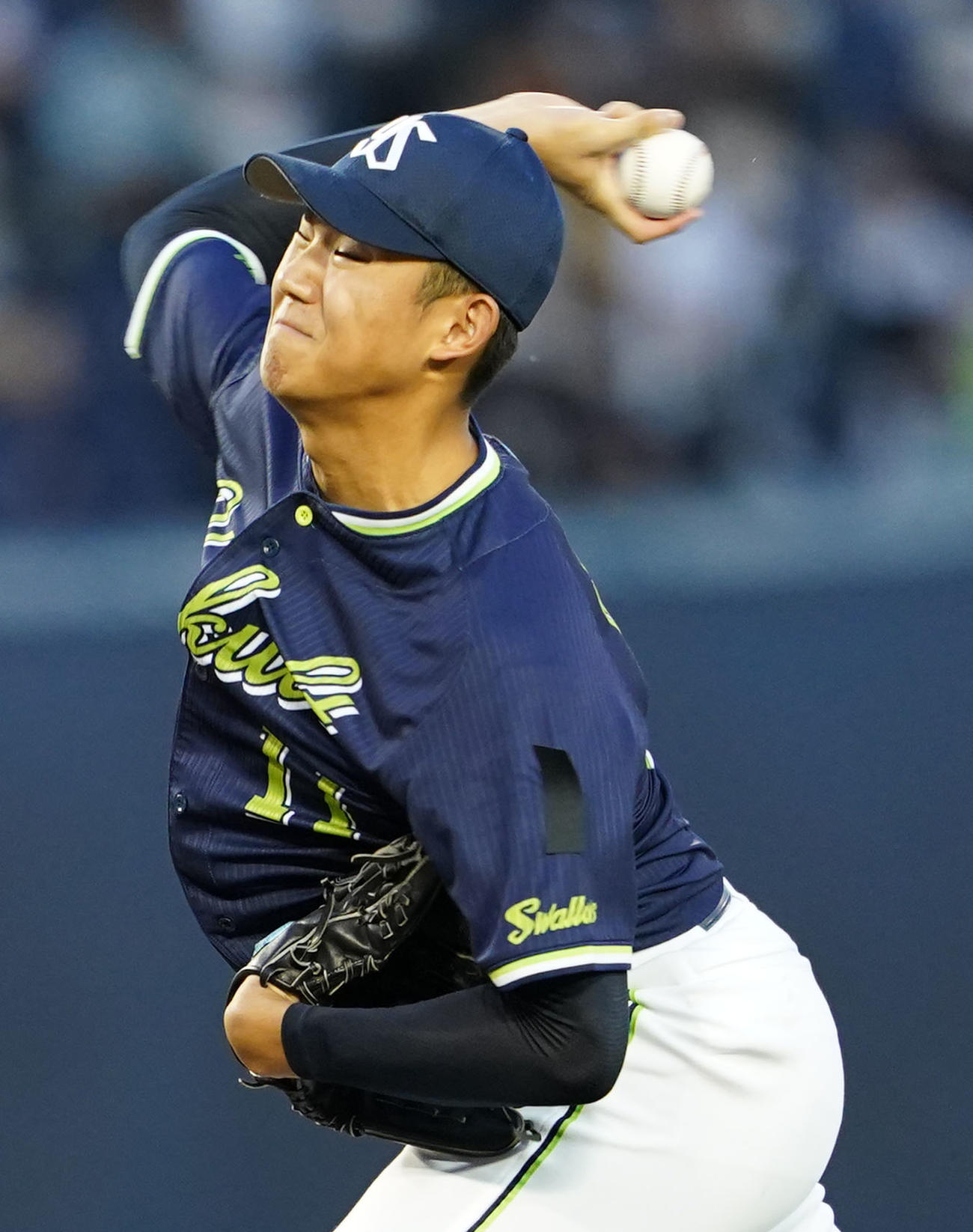 6勝目を目指すヤクルト奥川＝2021年8月15日