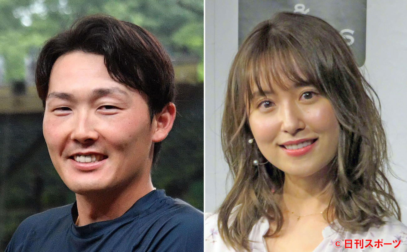 左から源田壮亮、衛藤美彩