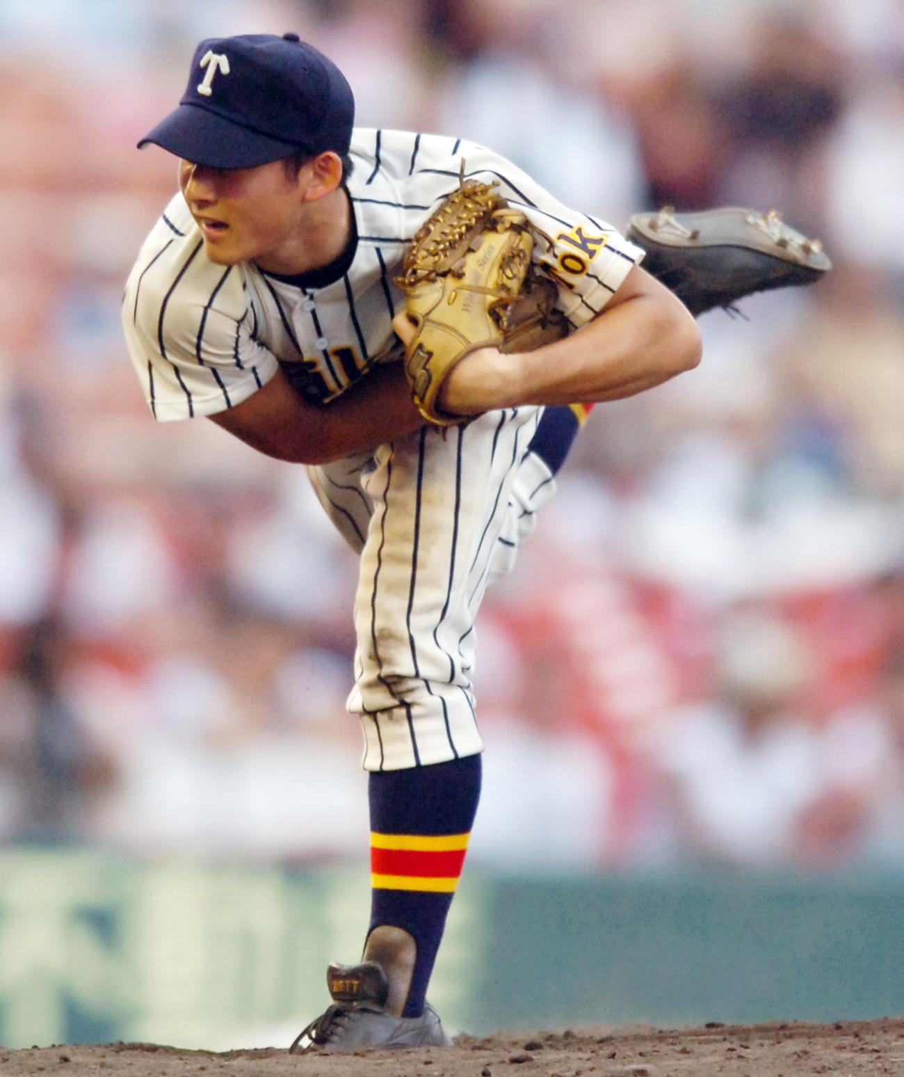 06年夏の甲子園準々決勝、智弁和歌山戦で登板した帝京・杉谷拳士