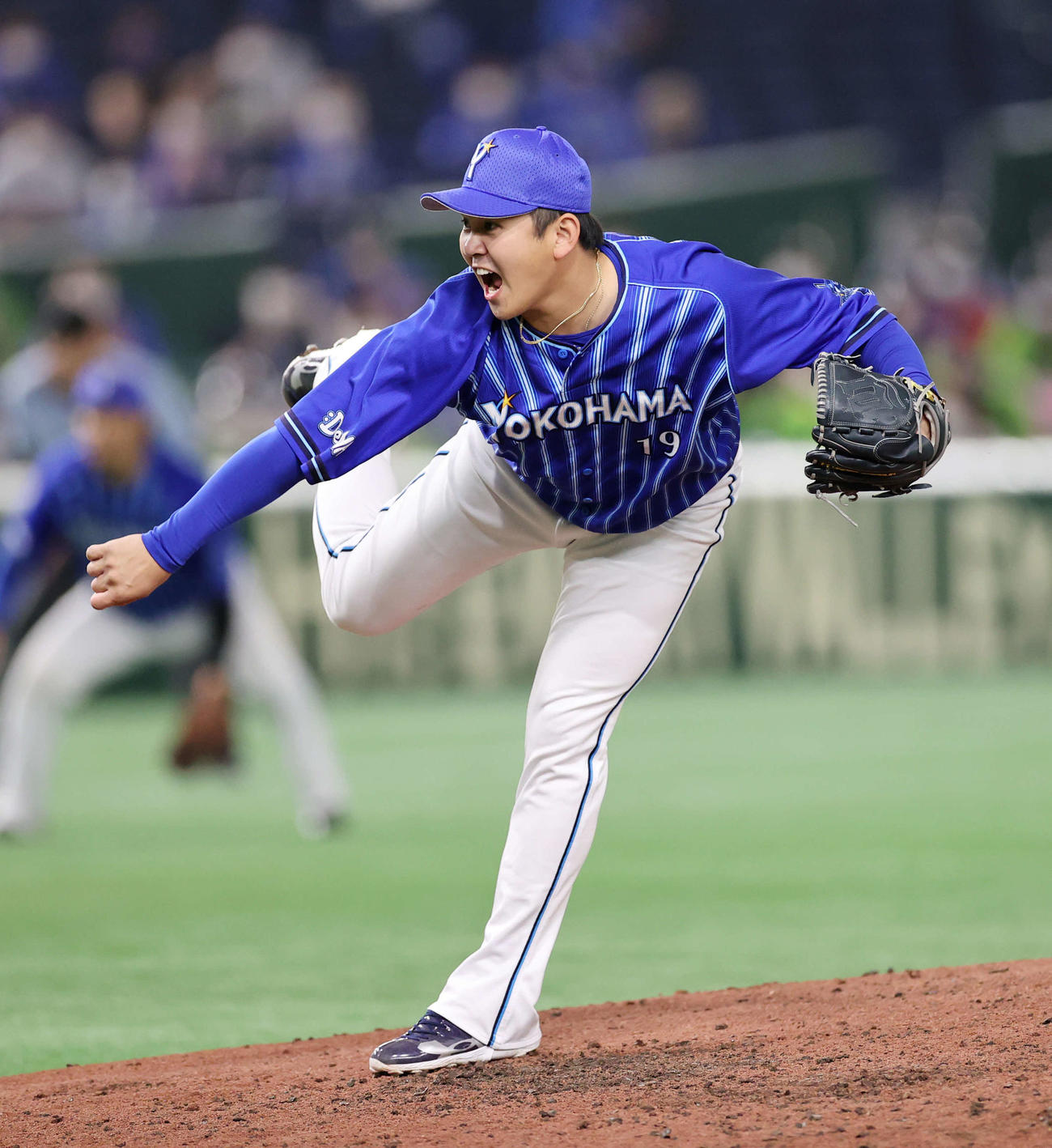 山崎康晃（2021年8月28日撮影）