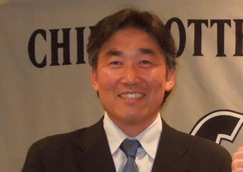 BC・富山の吉岡監督（2017年11月19日撮影）