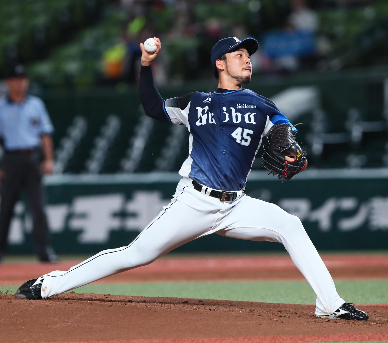 西武の本田圭佑（2020年8月27日撮影）