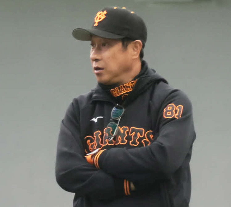 宮本和知投手チーフコーチ（2021年2月7日撮影）