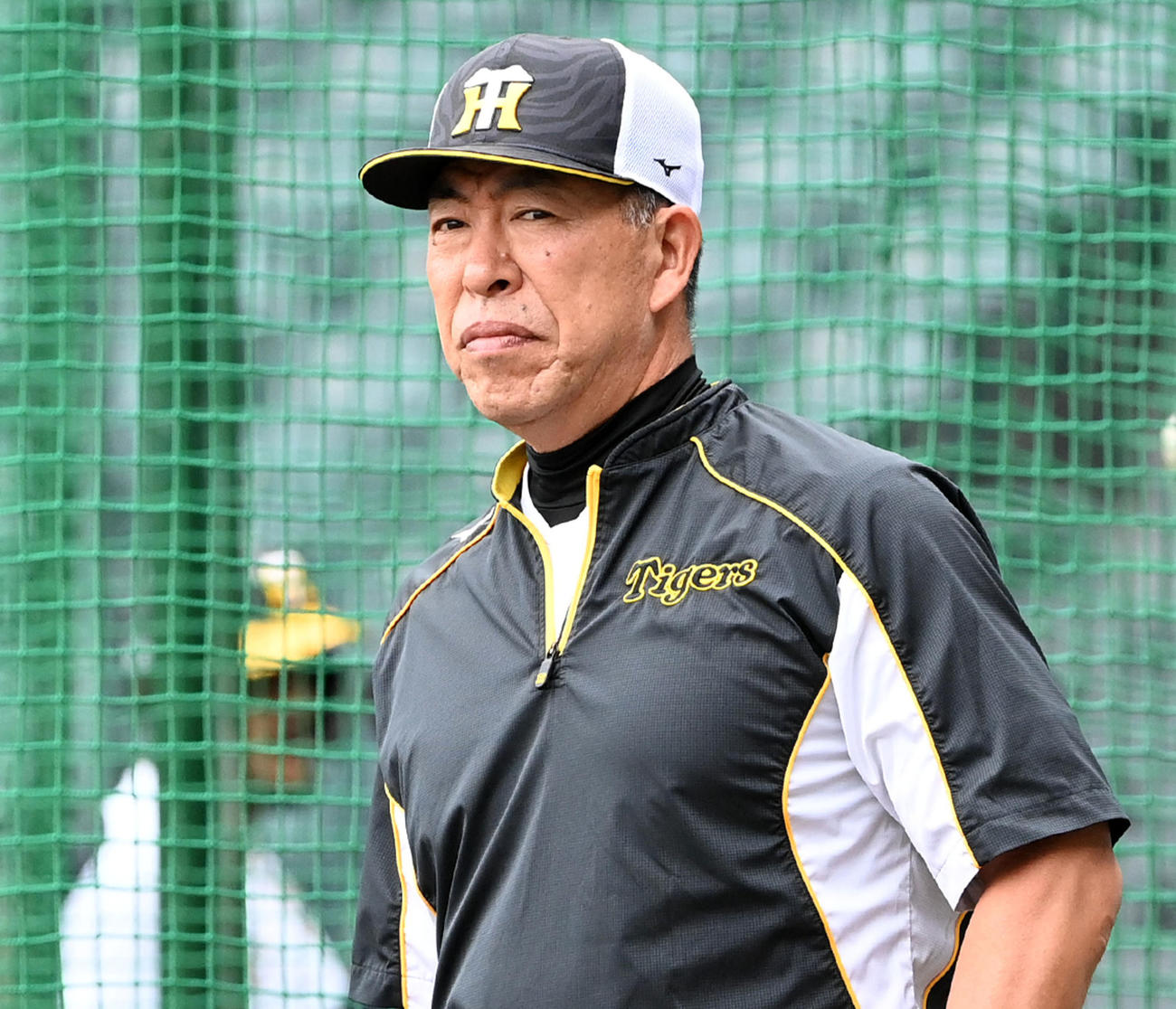 阪神井上一樹ヘッドコーチ（2021年6月3日撮影）