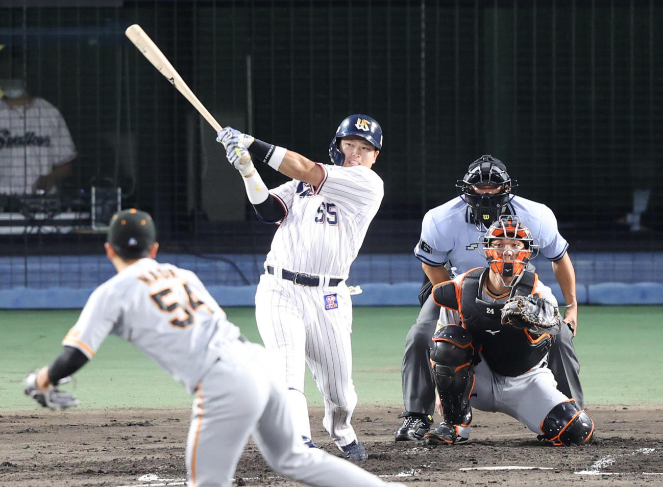 村上宗隆（2021年8月18日撮影）