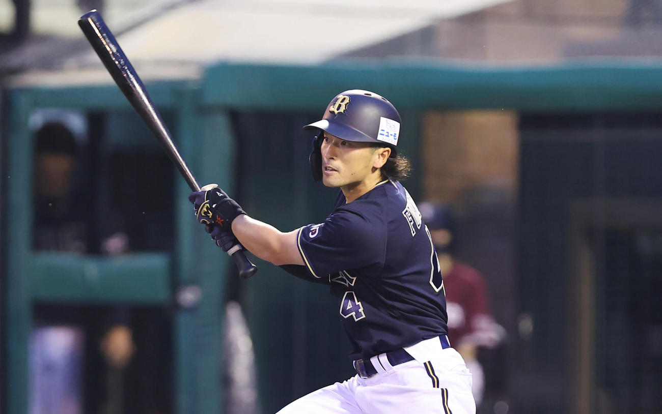 オリックス福田周平（2021年8月26日撮影）