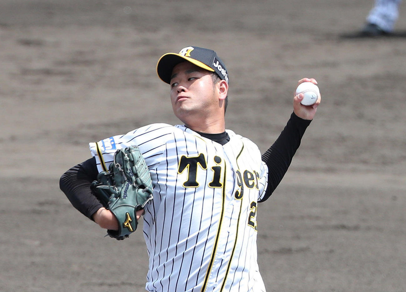 阪神高橋遥人（2021年7月25日撮影）