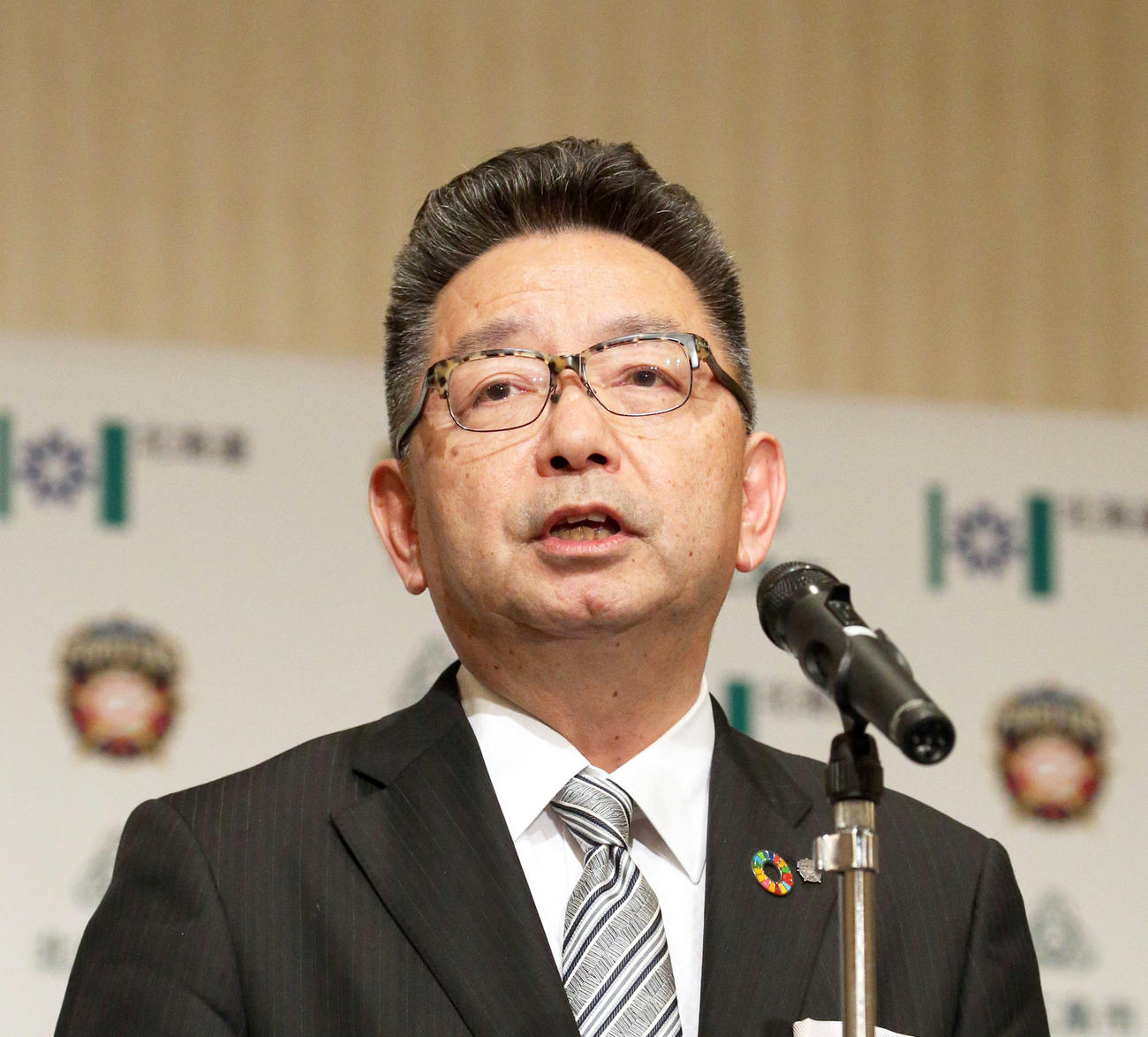 日本ハム川村浩二球団社長兼オーナー代行（2020年1月29日撮影）
