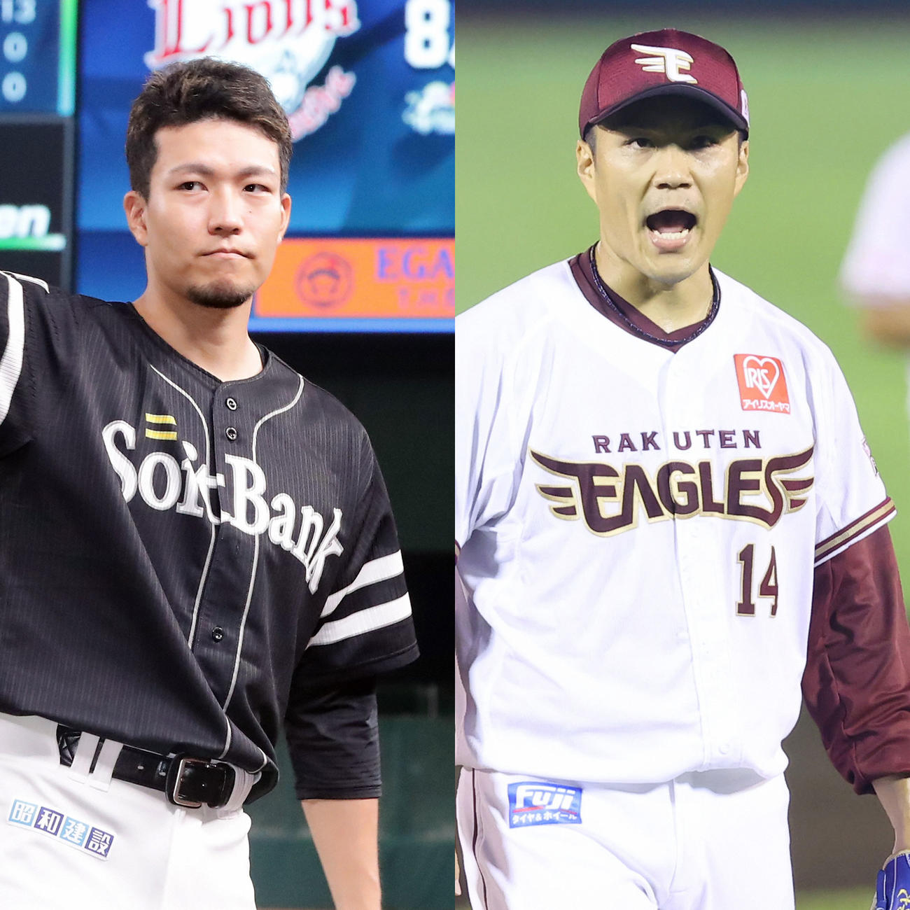 ソフトバンク千賀と楽天則本