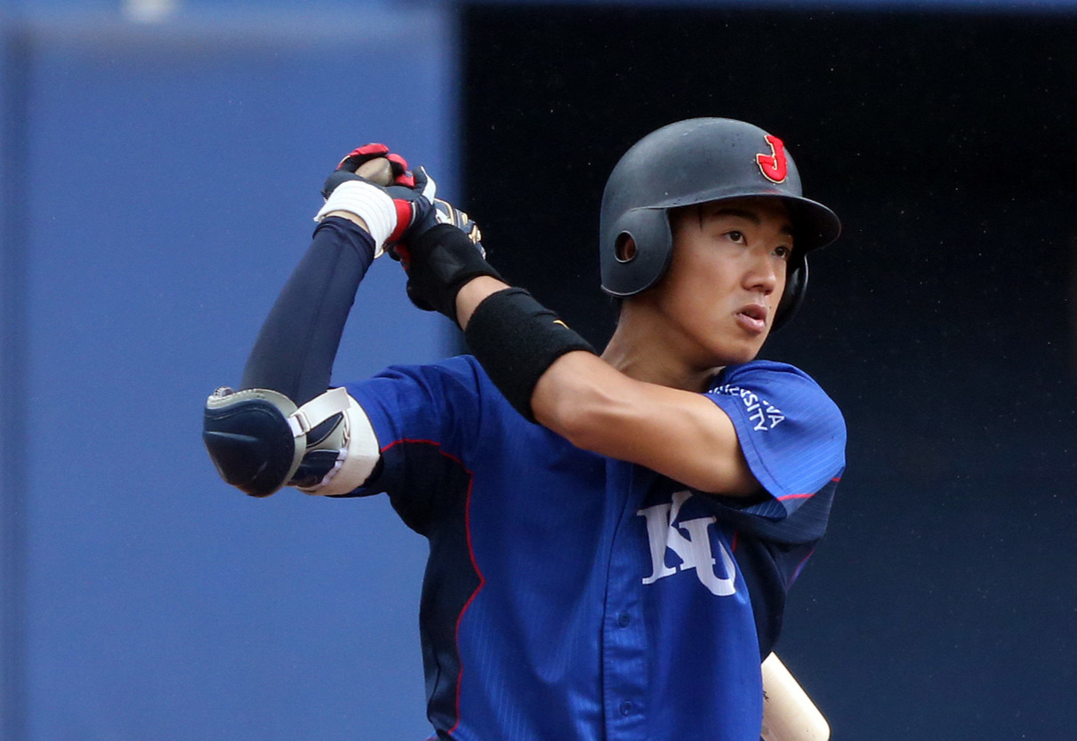 神奈川大・梶原昂希（2019年6月22日撮影）