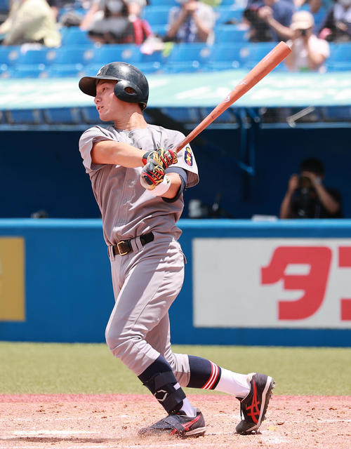 慶大・正木智也（2021年6月12日撮影）