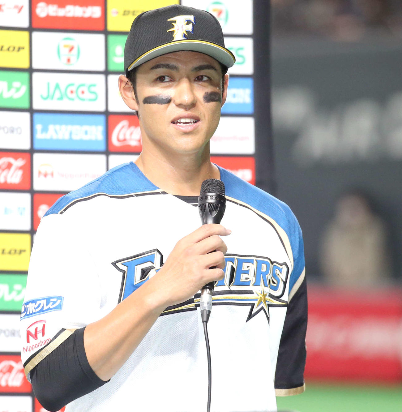 日本ハム木村文紀（2021年8月31日撮影）