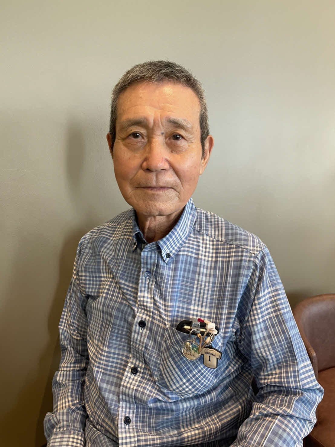 西武栗山の小学校時代からの恩師・牧野栄一さん
